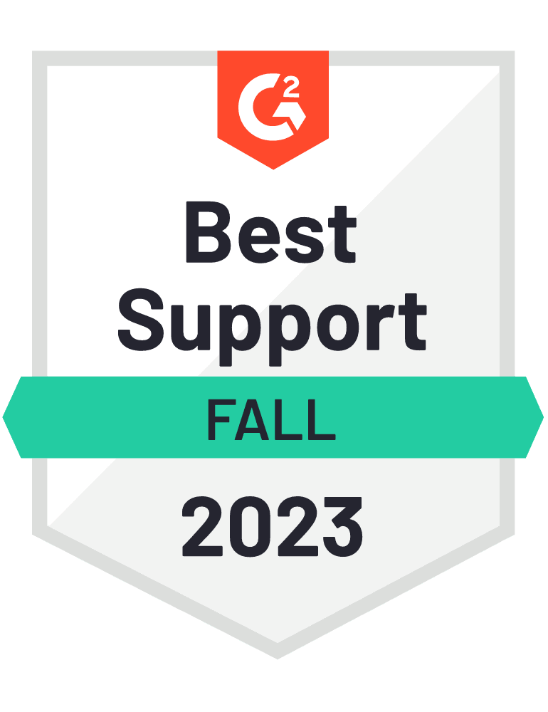 G2 Best Support Fall 2023